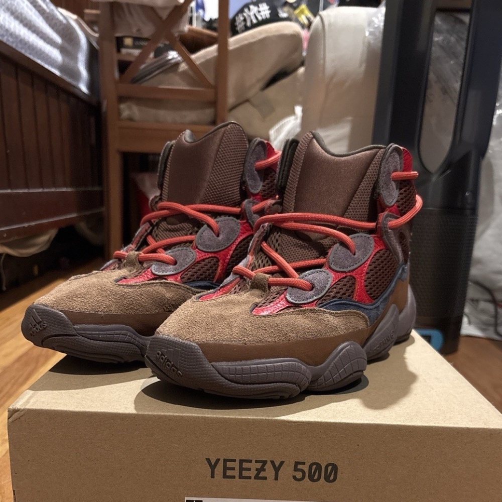 Adidas Yeezy Boost 500 High Sumac Men's Size 11 Kanye West *BOX NOT INCLUDED*